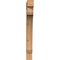 Ekena Millwork Legacy Block Smooth Bracket, Western Red Cedar, 3 1/2"W x 22"D x 34"H BKT04X22X34LEC05SWR - alternate 3